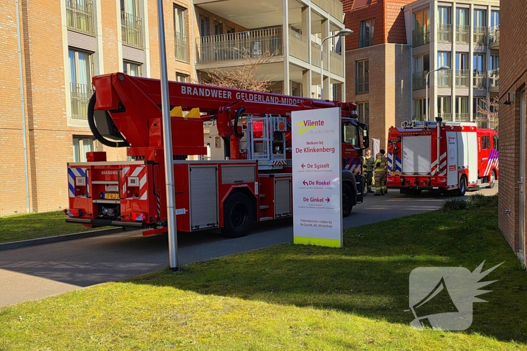 Ontruiming na meterkastbrand