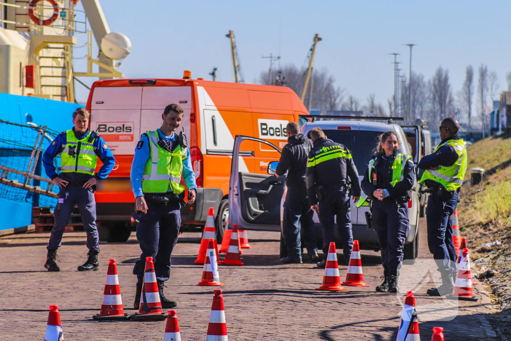 Controle naar ondermijning in havengebied