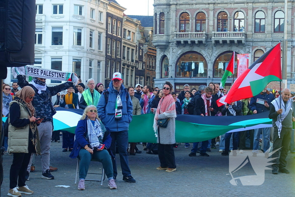 Demonstratie voor Palestina in de hoofdstad