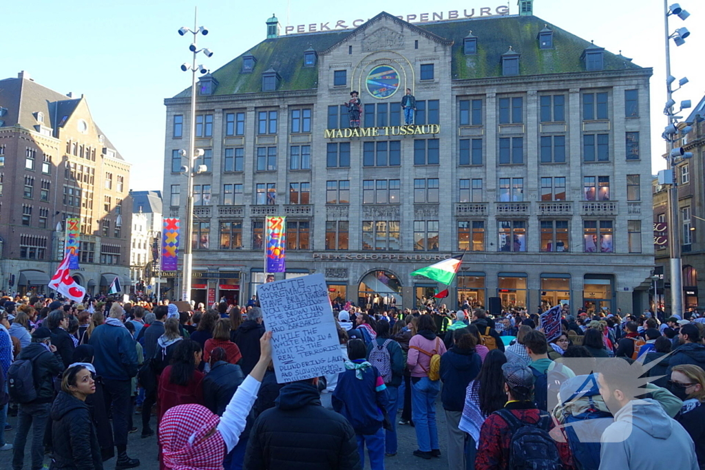 Demonstratie voor Palestina in de hoofdstad