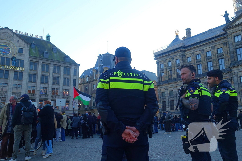 Demonstratie voor Palestina in de hoofdstad