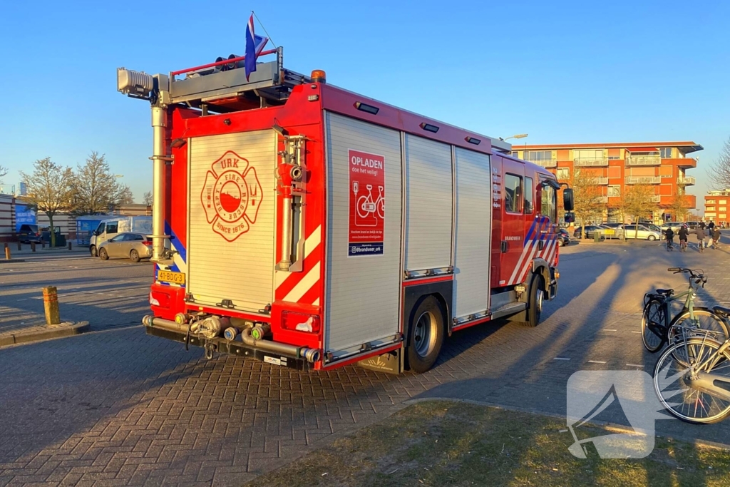 Brand in riet vermoedelijk opzettelijk aangestoken