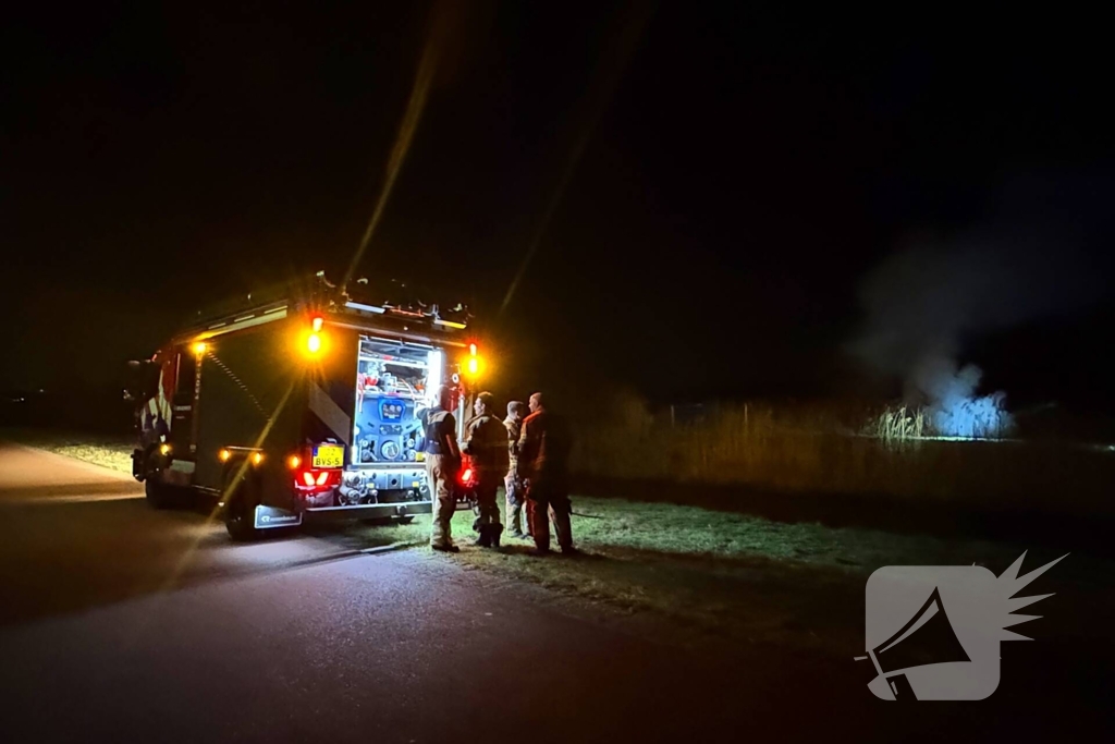 Brand in buitengebied geblust