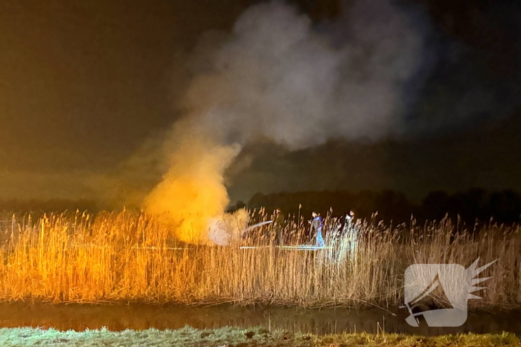 Brand in buitengebied geblust