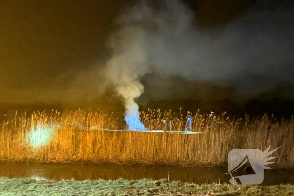 Brand in buitengebied geblust