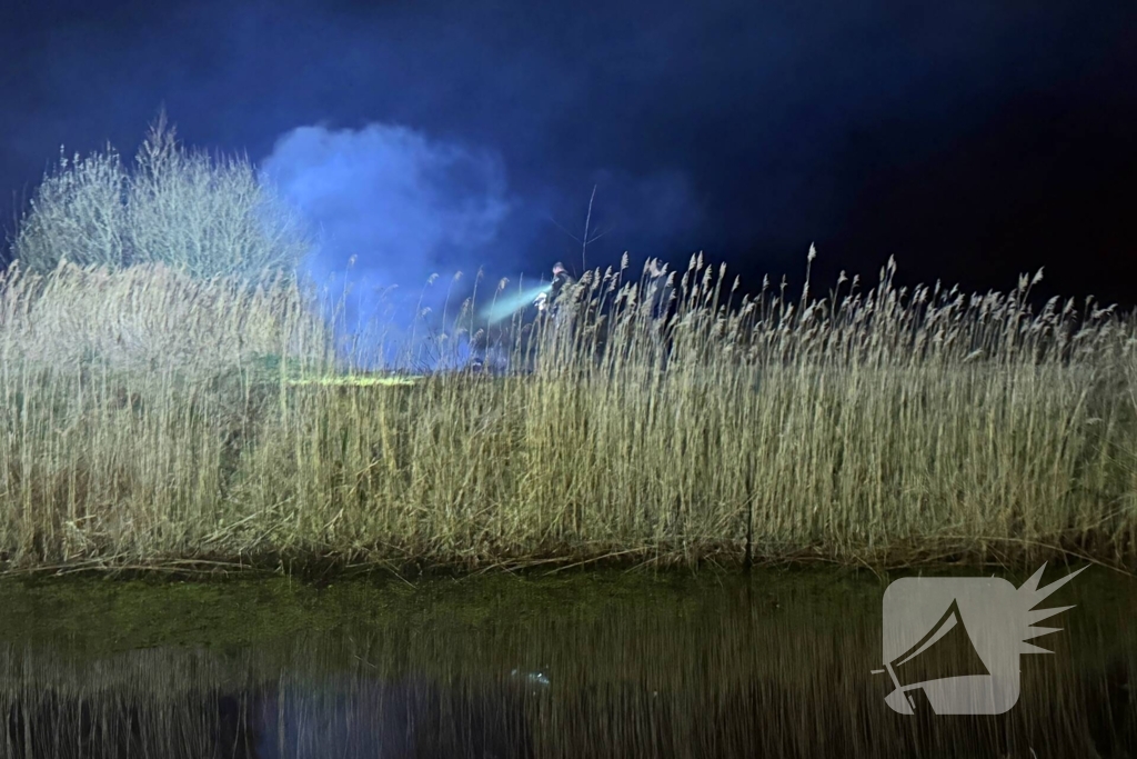 Brand in buitengebied geblust