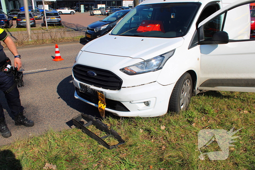 Gewonde bij botsing tussen voertuigen