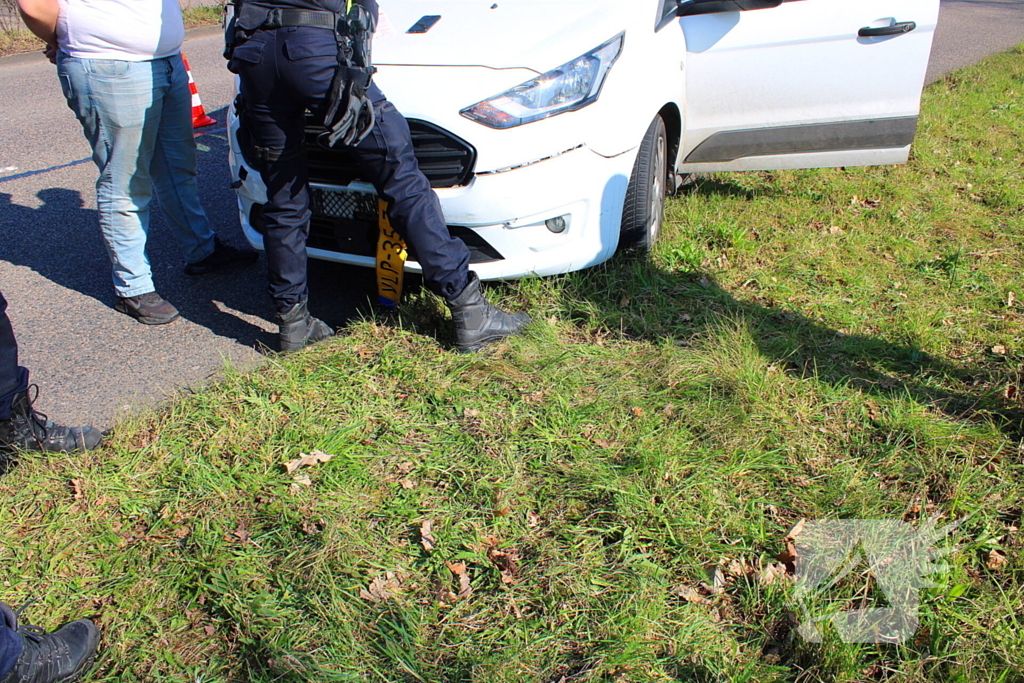 Gewonde bij botsing tussen voertuigen