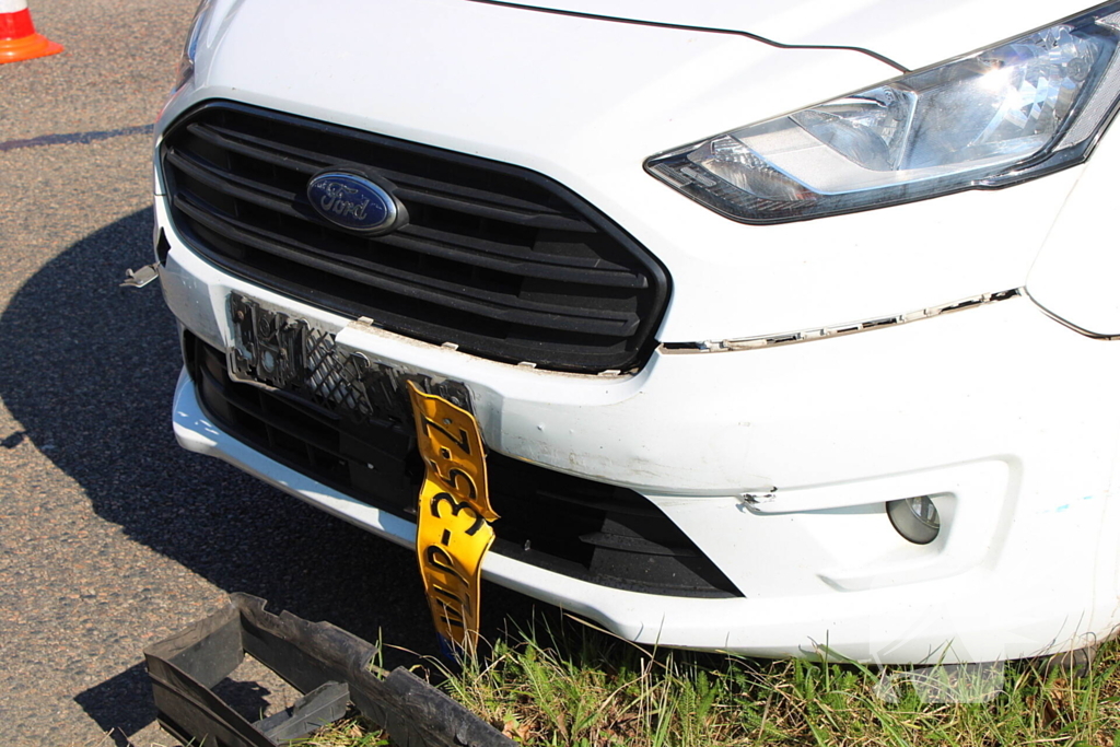 Gewonde bij botsing tussen voertuigen