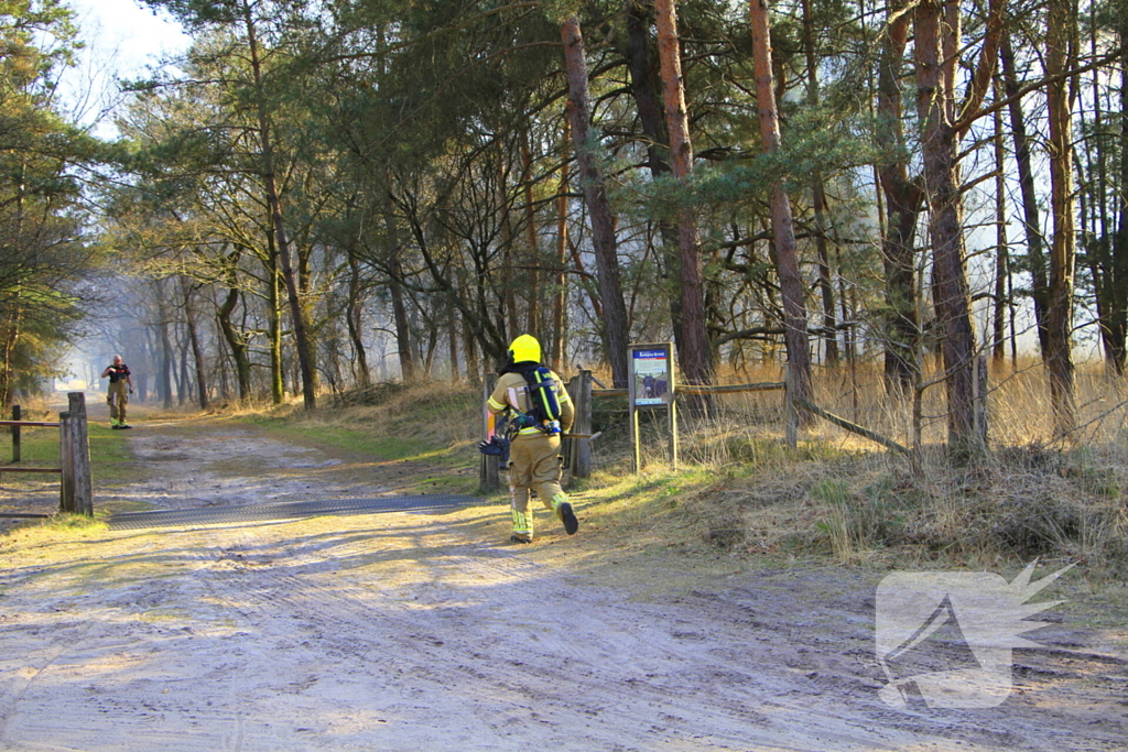 Zeer grote brand in de Laurabossen