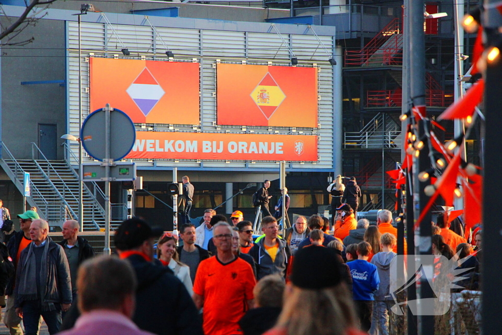 Gezellige drukte in aanloop Nations League