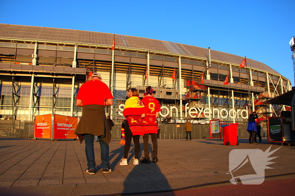 Gezellige drukte in aanloop Nations League