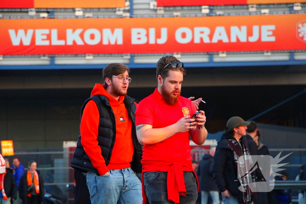 Gezellige drukte in aanloop Nations League