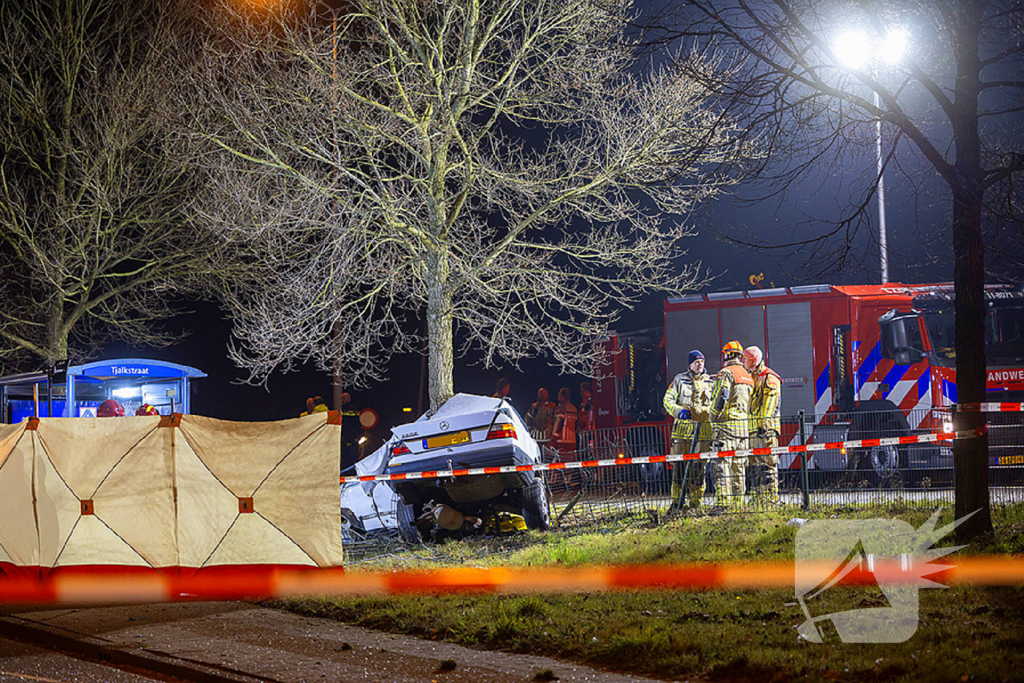 Bestuurder komt om bij eenzijdig ongeluk