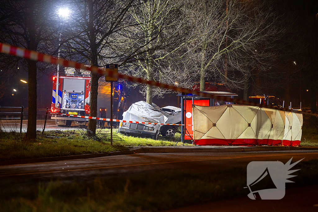 Bestuurder komt om bij eenzijdig ongeluk
