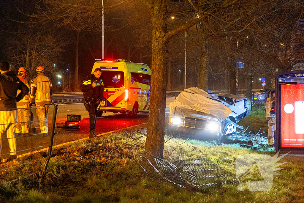 Bestuurder komt om bij eenzijdig ongeluk