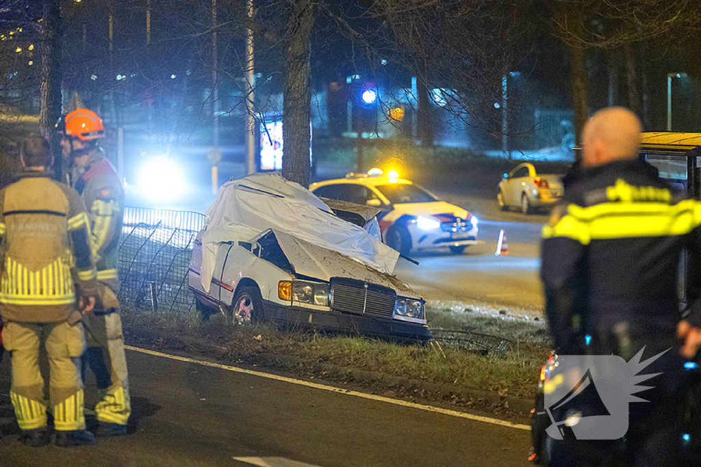 Bestuurder komt om bij eenzijdig ongeluk