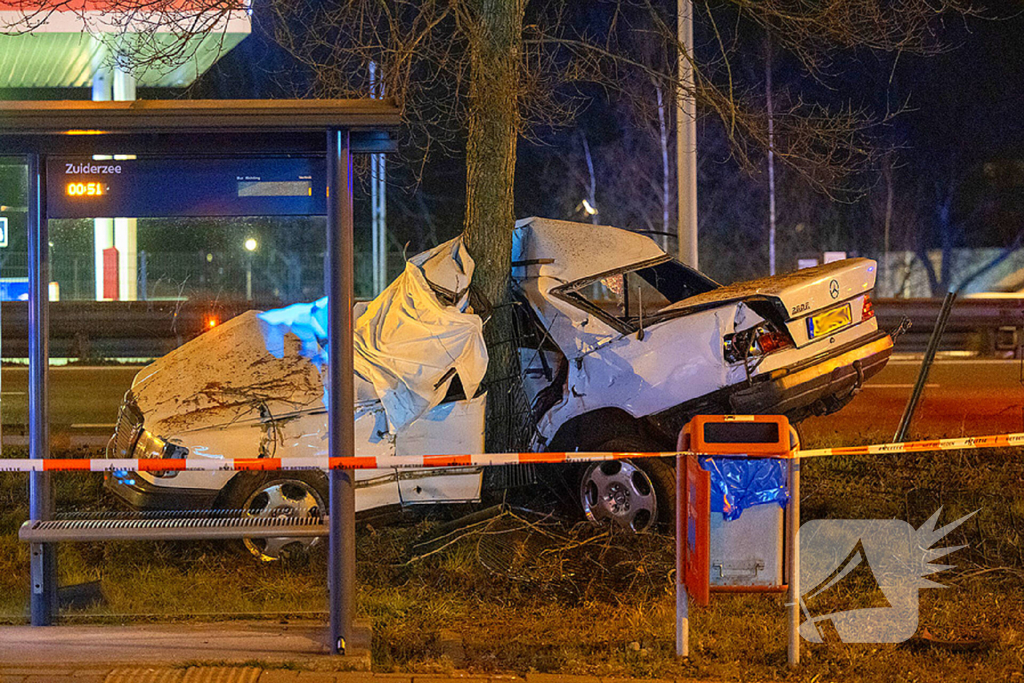 Bestuurder komt om bij eenzijdig ongeluk