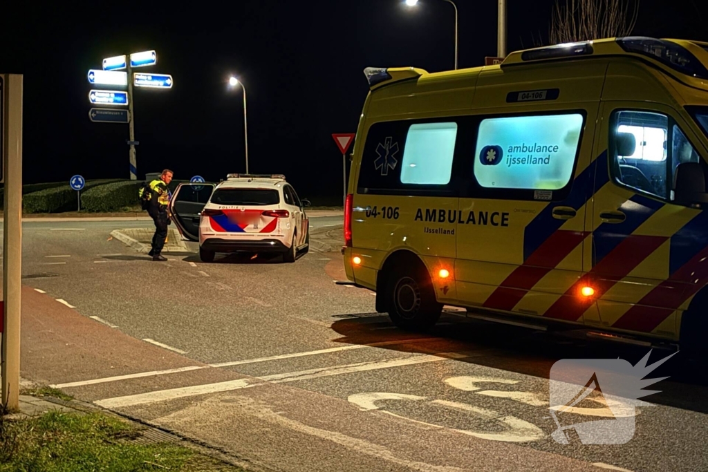 Fietser gewond na valpartij