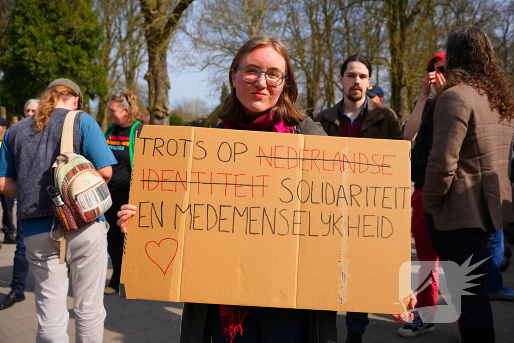 Demonstraties uit protest tegen NVU-mars