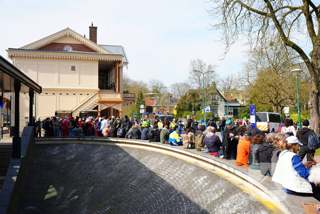 Demonstraties uit protest tegen NVU-mars