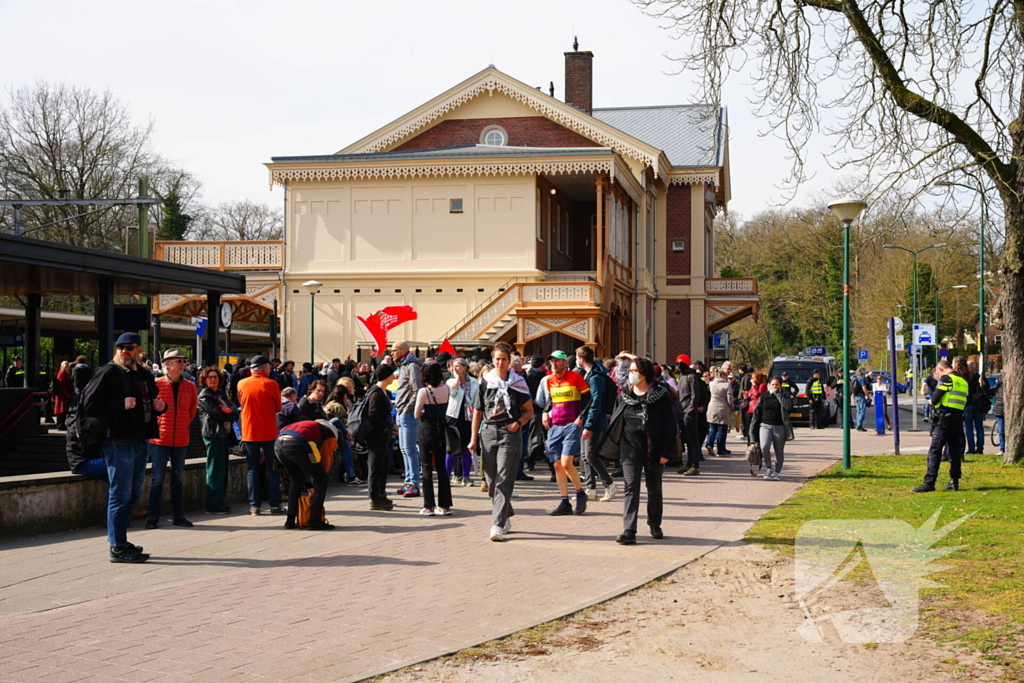 Demonstraties uit protest tegen NVU-mars