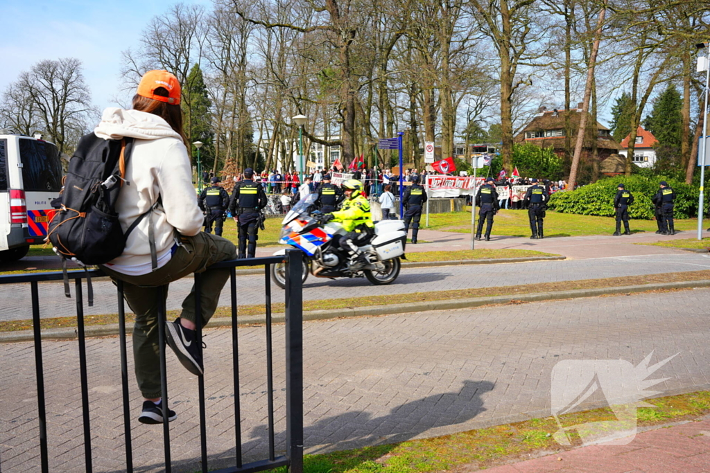 Demonstraties uit protest tegen NVU-mars