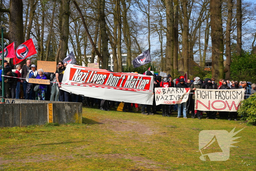 Demonstraties uit protest tegen NVU-mars