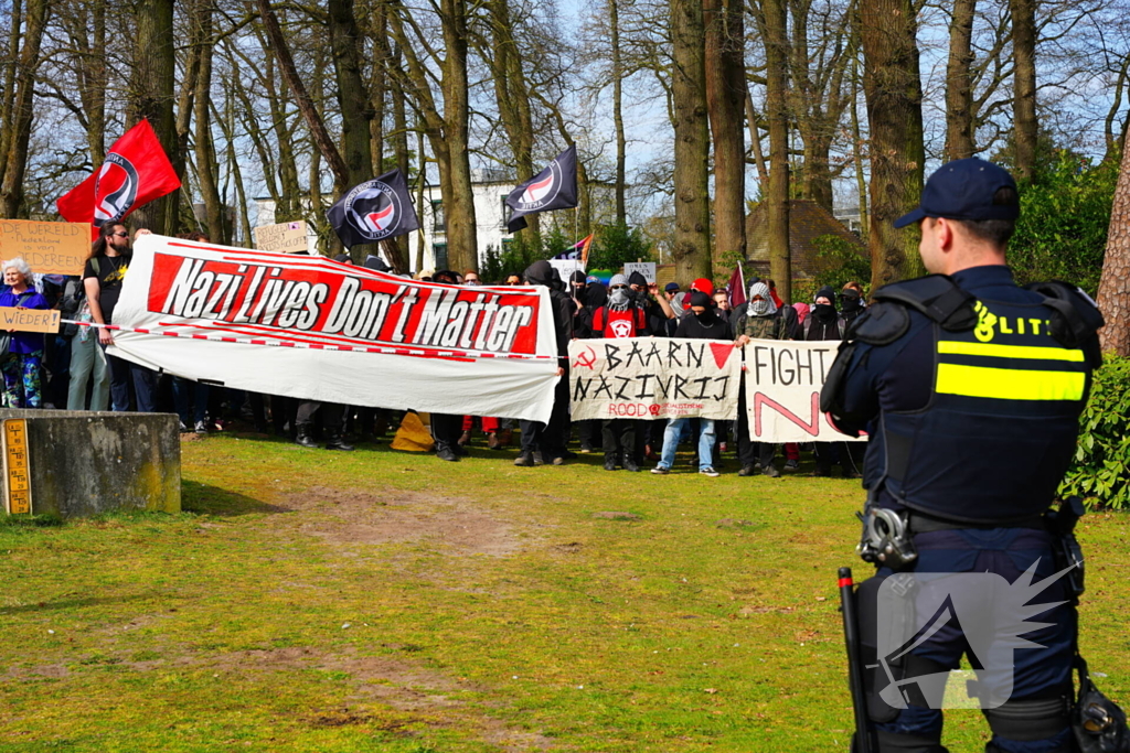 Demonstraties uit protest tegen NVU-mars