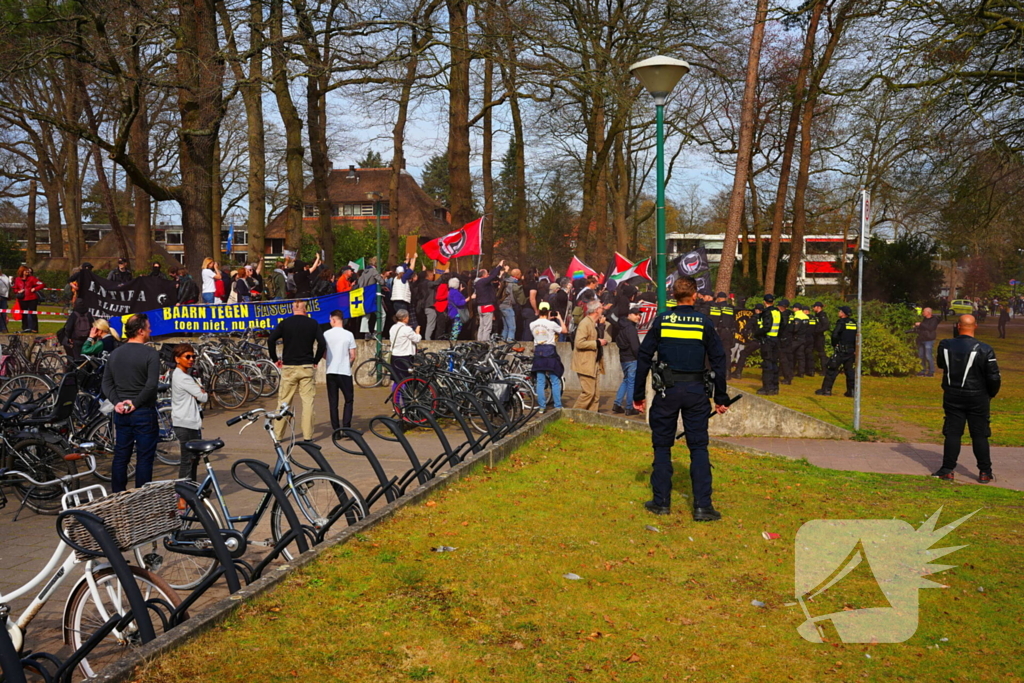 Demonstraties uit protest tegen NVU-mars