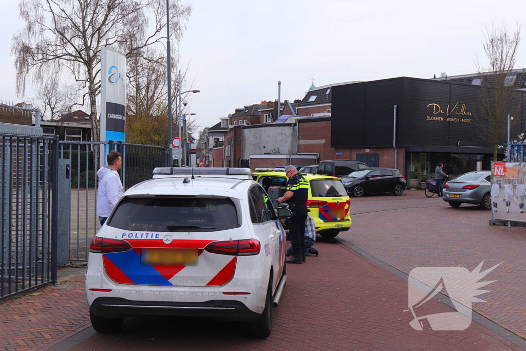 Fietster gewond na valpartij