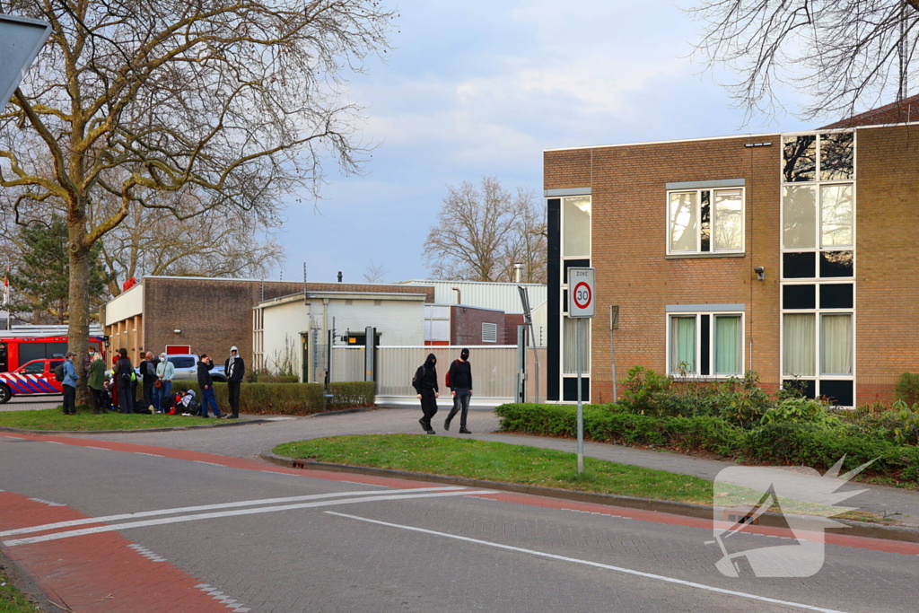 Demonstratie bij politiebureau