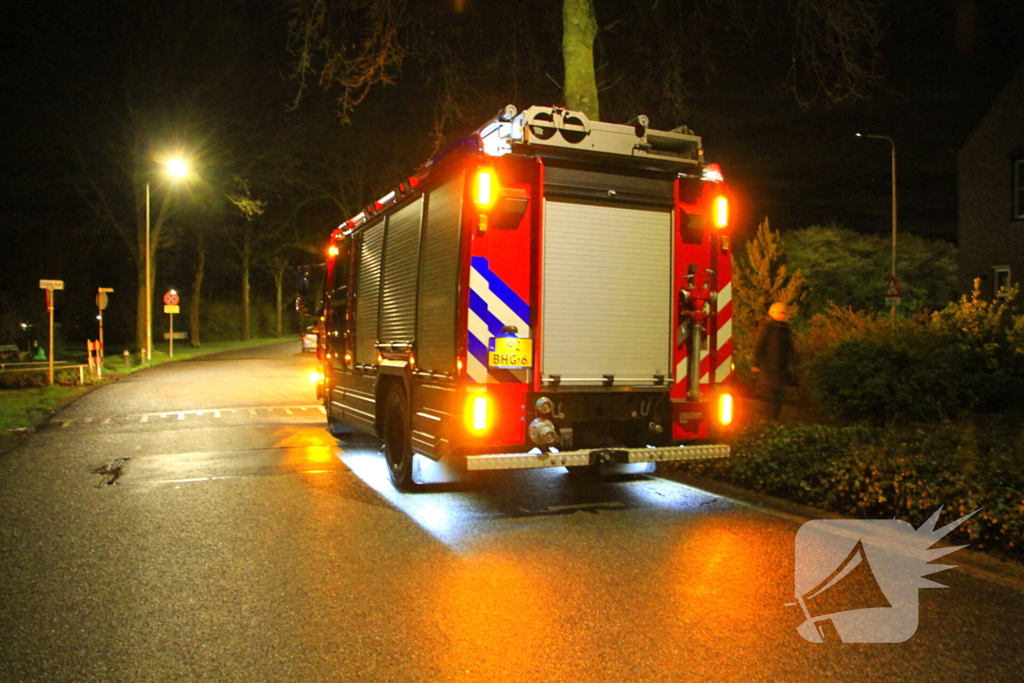 Brandweer en politie ingeschakeld door afgaande rookmelder