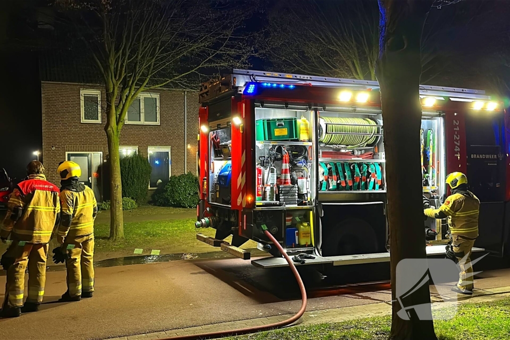 Auto gaat verloren door brand