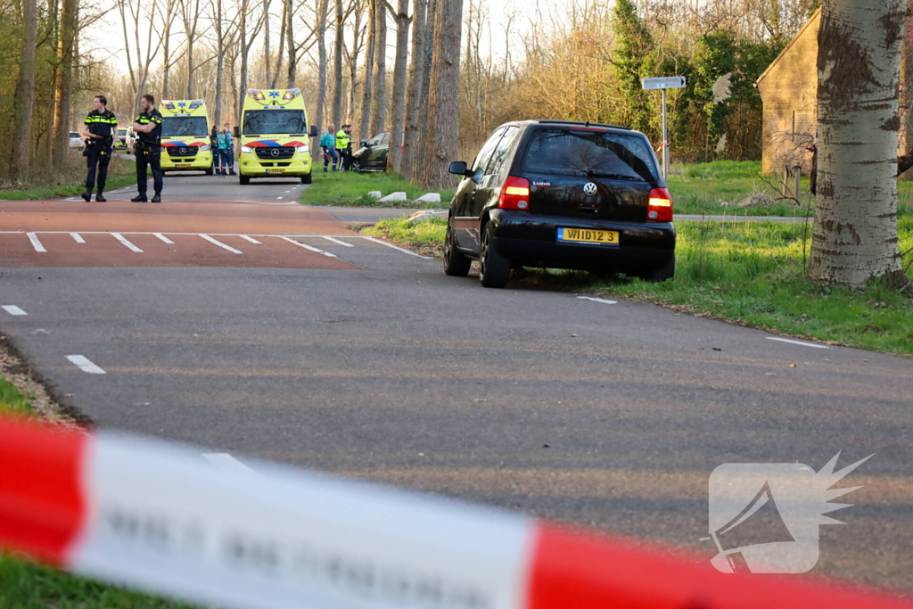Bestuurder overleden bij ernstige aanrijding