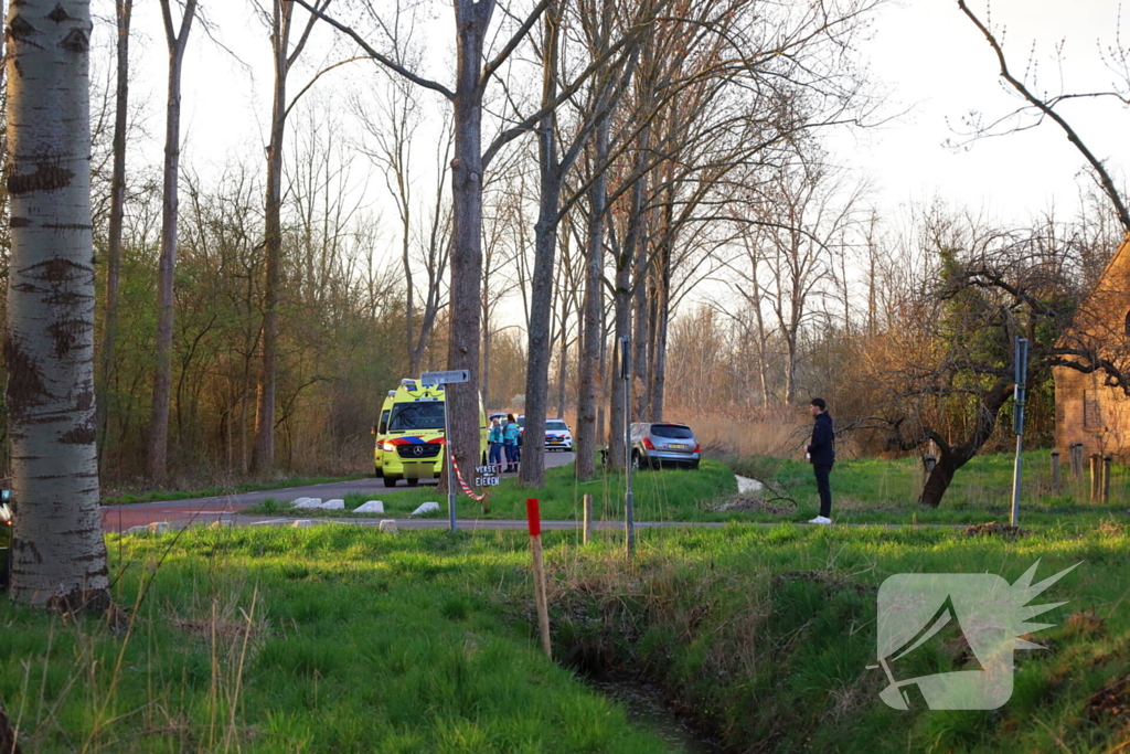 Bestuurder overleden bij ernstige aanrijding