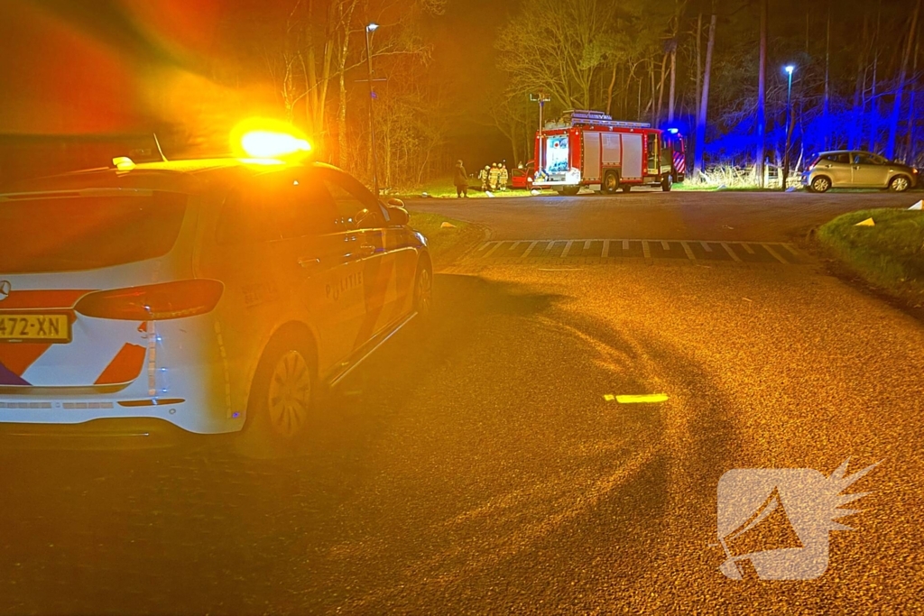 Autobrand snel onder controle