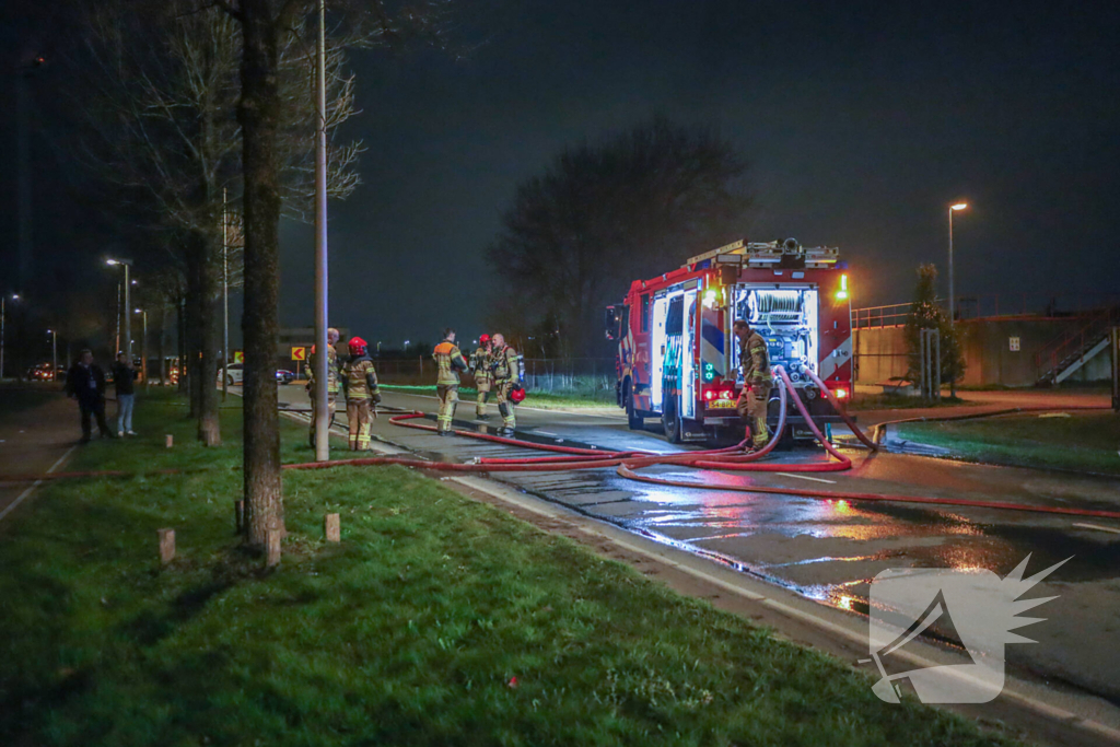 Brandweer ingezet voor buitenbrand bij Waternet