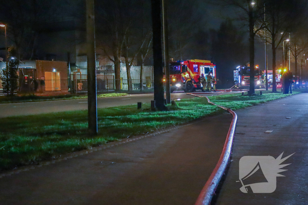Brandweer ingezet voor buitenbrand bij Waternet
