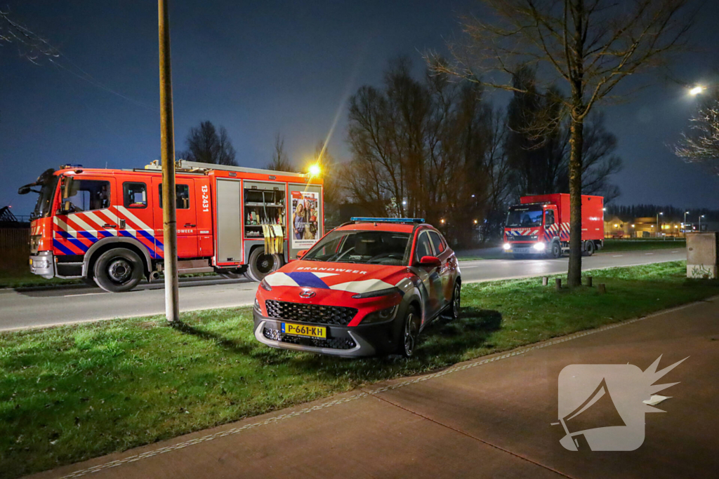 Brandweer ingezet voor buitenbrand bij Waternet