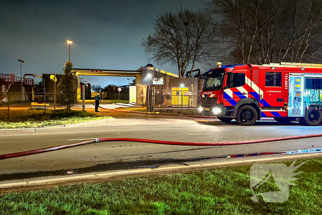 Brandweer ingezet voor buitenbrand bij Waternet