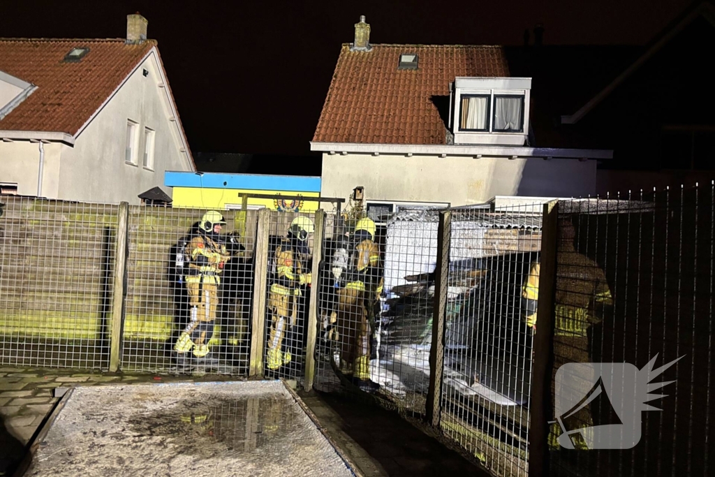 Opnieuw brand bij woning, ditmaal schuur