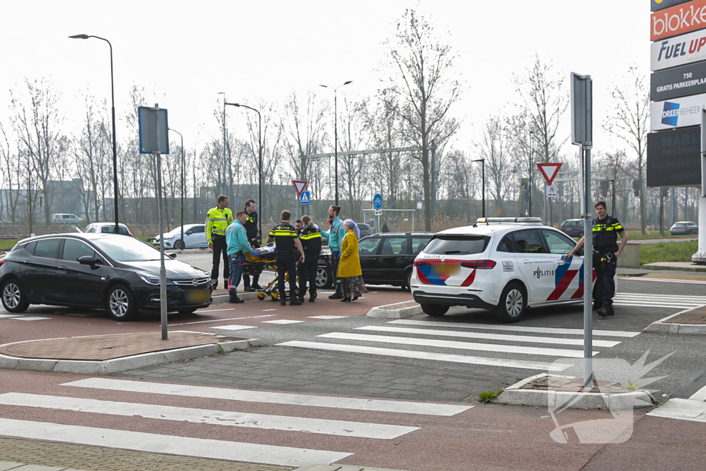 Fatbiker naar ziekenhuis na aanrijding