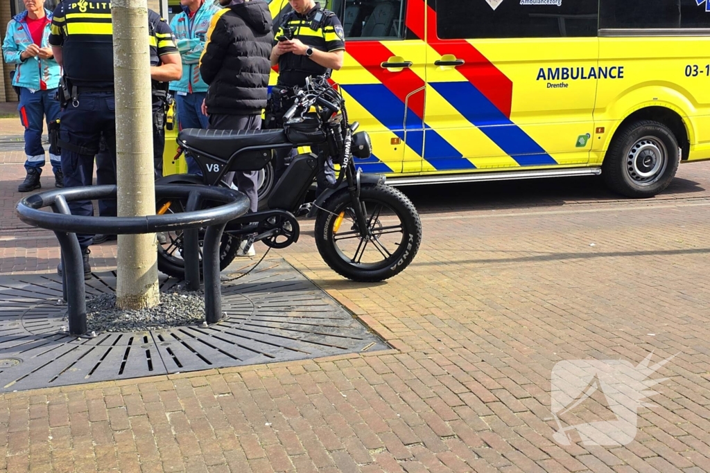 Ongeval tussen fatbike en fietser