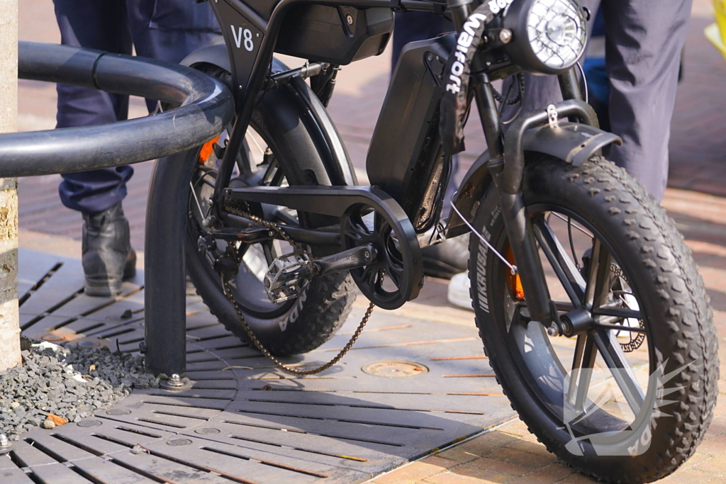 Ongeval tussen fatbike en fietser