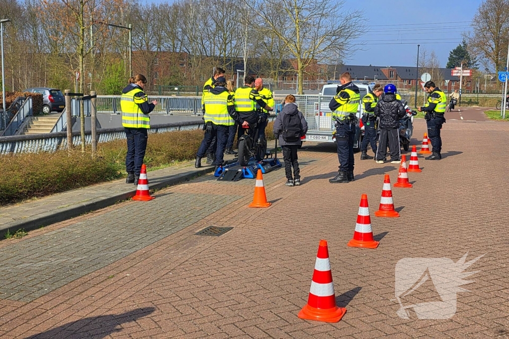 Negen fatbikes niet in orde tijdens politiecontrole