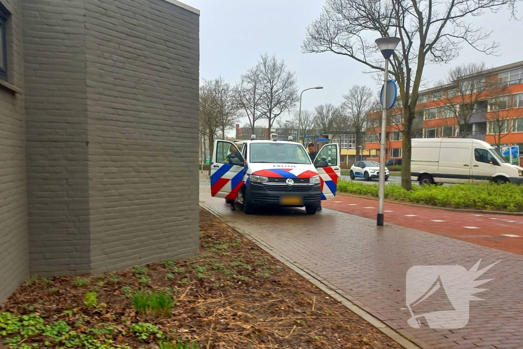 Politie helikopter ingezet bij verdachte situatie
