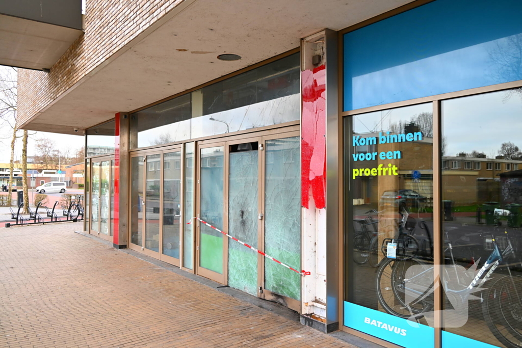 Opnieuw explosie bij winkelpand