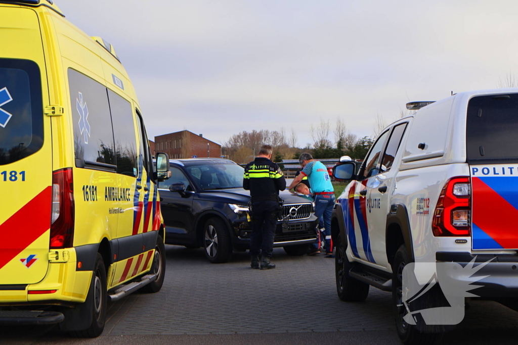 Fatbiker aangereden door automobilist