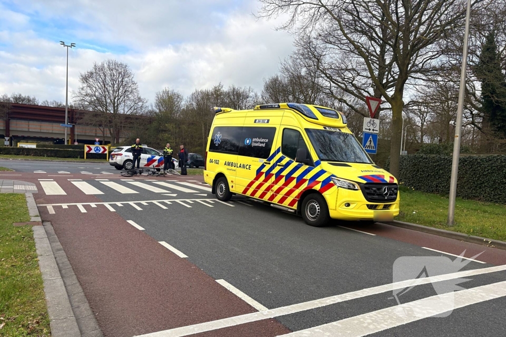 Fietser gewond bij aanrijding tussen fietsers